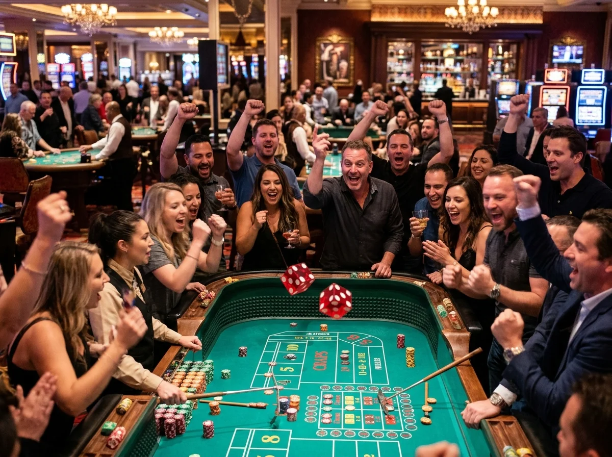 Craps sur Olympe Casino
